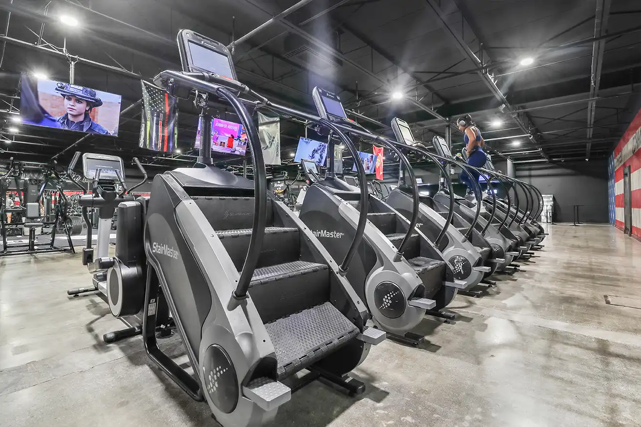 Cardio equipment at Wolf Gym Utica