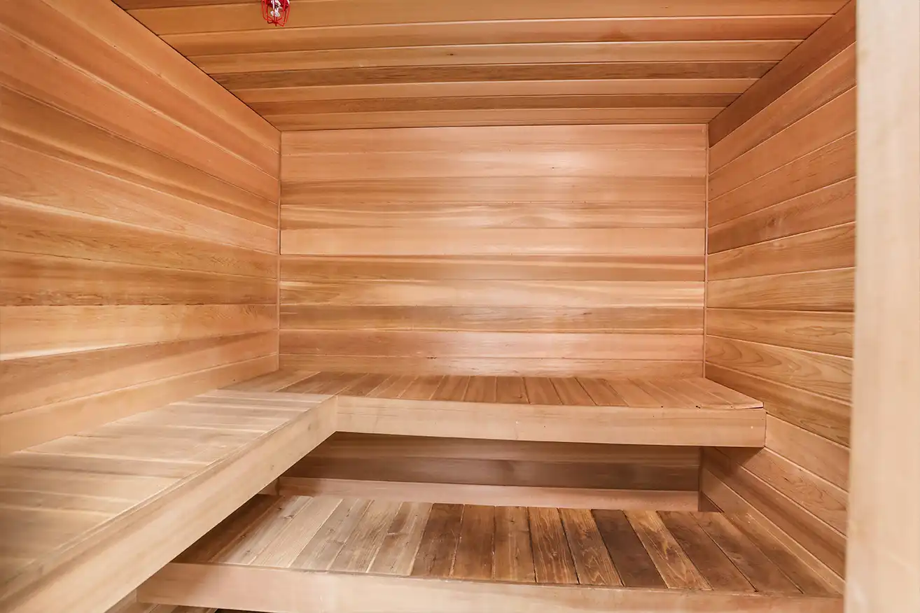 Sauna at Wolf Gym Utica